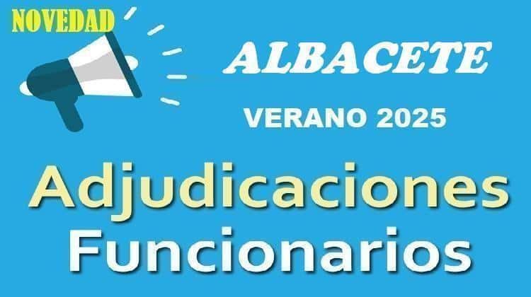 Programa de Adjudicaciones EEMM en Albacete: Calendario de Actos Públicos