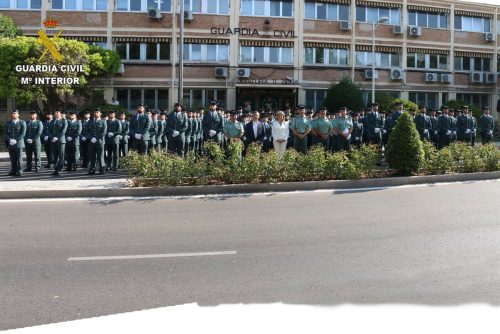 Refuerzo de plantillas: 206 guardias civiles en prácticas en Castilla-La Mancha