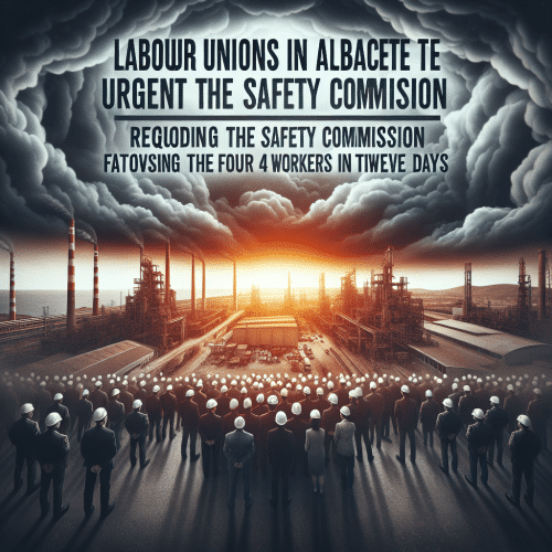 Sindicatos de Albacete piden convocatoria urgente de la Comisión de Seguridad tras el fallecimiento de 4 trabajadores en 12 días