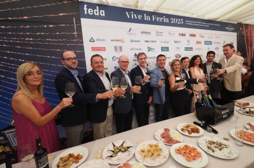 Cabañero Destaca la Contribución del Empresariado al Éxito de la Feria de Albacete en el Brindis Tradicional de FEDA