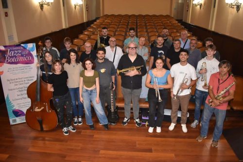 David Pastor deslumbra en Masterclass de Trompeta en la V edición del Festival de Jazz en el Botánico, con el patrocinio de la Diputación de Albacete