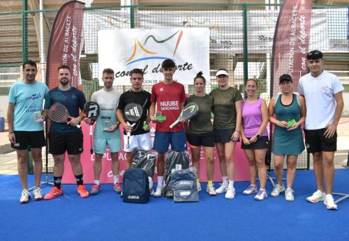 El V Torneo de Pádel de la Diputación de Albacete cierra con cifra récord: más de 500 deportistas participaron en el evento