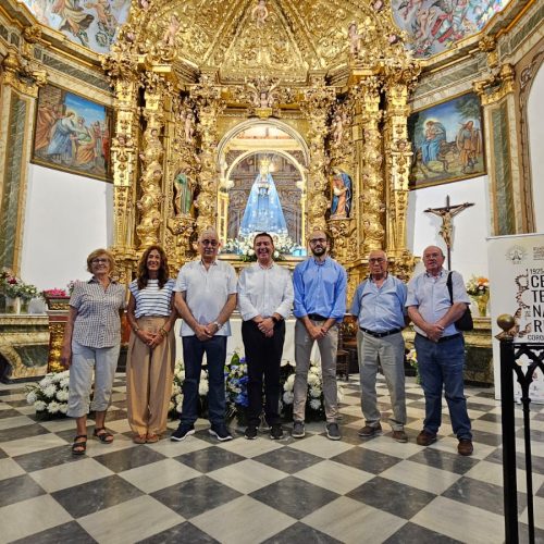 La Diputación de Albacete Supervisa las Obras de Mejora del Santuario de Belén en el Centenario de la Coronación de la Patrona de Almansa