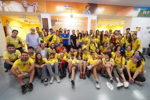 La Diputación inaugura su stand temático ‘El Pastoreo’ para los participantes de la Ruta Inti 2025