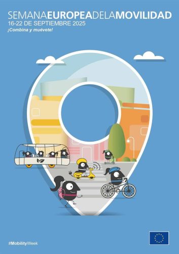 Un paseo en bici por las calles de Albacete durante la Semana de la Movilidad