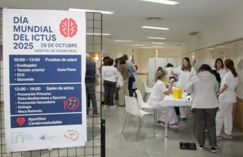 El hospital de Ciudad Real celebra el Día Mundial del Ictus con una jornada sobre prevención y medidas básicas para la ciudadanía
