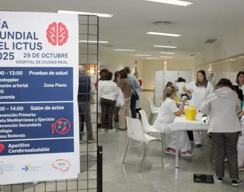 El hospital de Ciudad Real celebra el Día Mundial del Ictus con una jornada sobre prevención y medidas básicas para la ciudadanía