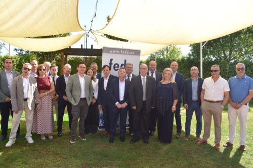 La Diputación Destaca la Relevancia del Diálogo y la Unidad en el XIII Encuentro Empresarial de FEDA durante la Feria de Hellín