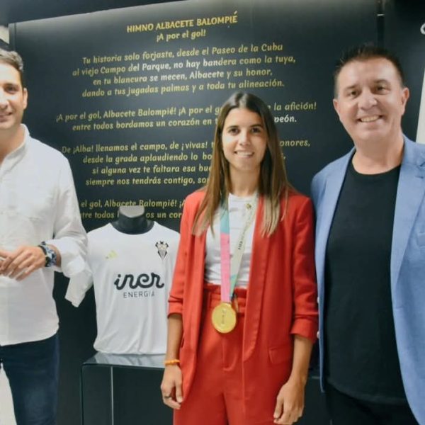 Alba Redondo recibirá la Medalla de Oro, de Honor y Gratitud de la Provincia de Albacete este viernes