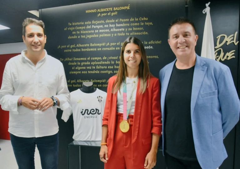 Alba Redondo recibirá la Medalla de Oro, de Honor y Gratitud de la Provincia de Albacete este viernes