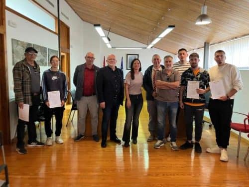 Catorce personas se capacitan en fontanería y climatización en Elche de la Sierra gracias a un curso impulsado por la Junta
