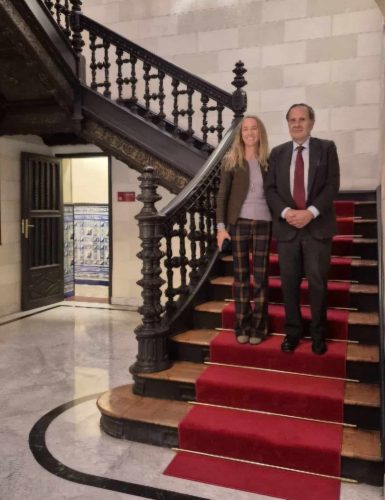 Descendientes de la Familia Fontecha Visitan el Histórico Chalé en Poder de la Diputación