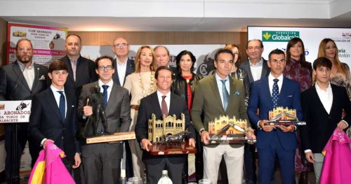La Diputación y el Club de Abonados de la Plaza de Toros celebran la entrega de los Trofeos Feria de Albacete 2025
