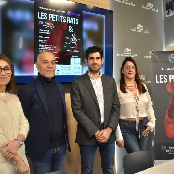 La XI Gala Solidaria de Aidiscam se Realizará el 21 de Noviembre en el Teatro de la Paz con Espectáculos Destacados y el Apoyo de la Diputación de Albacete