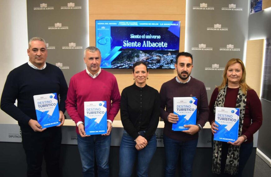 Cuatro Comarcas de Albacete Renuevan su Certificación como ‘Destino Turístico Starlight’ respaldadas por la Diputación
