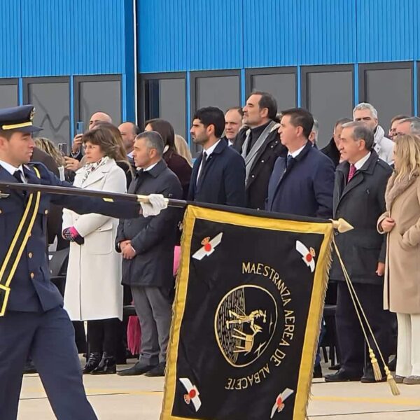 El Gobierno Provincial de Albacete celebra junto a la ‘gran familia’ del Ejército del Aire y del Espacio la festividad de su patrona