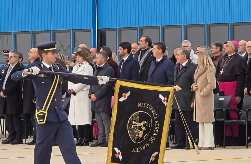 El Gobierno Provincial de Albacete celebra junto a la ‘gran familia’ del Ejército del Aire y del Espacio la festividad de su patrona