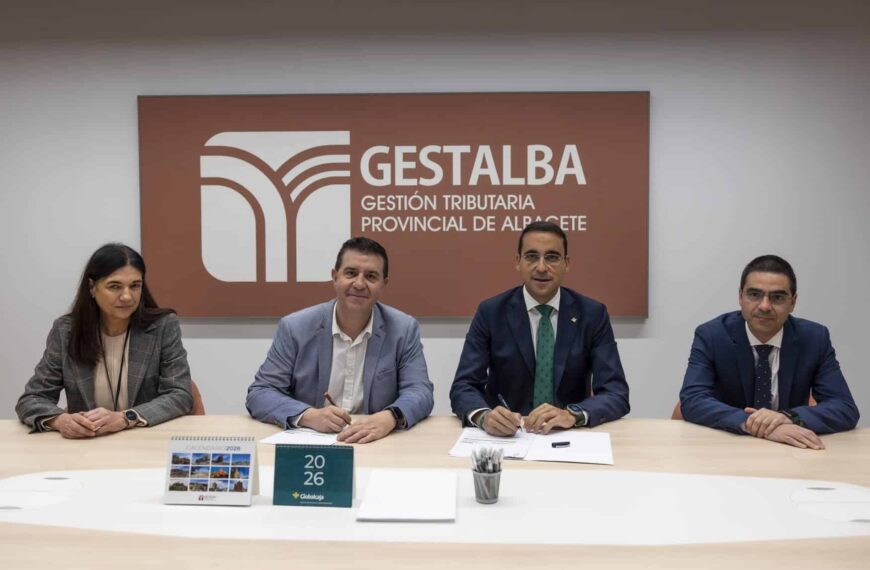 Firma de acuerdo entre la Diputación de Albacete y Globalcaja para asegurar liquidez a los ayuntamientos mediante operación de tesorería