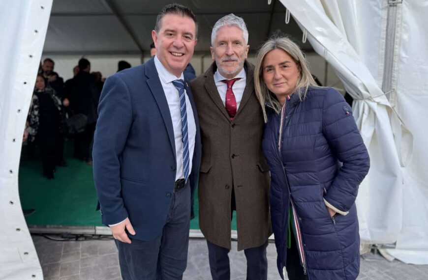 Santi Cabañero resalta la importancia estratégica y territorial del moderno cuartel de la Guardia Civil en Caudete