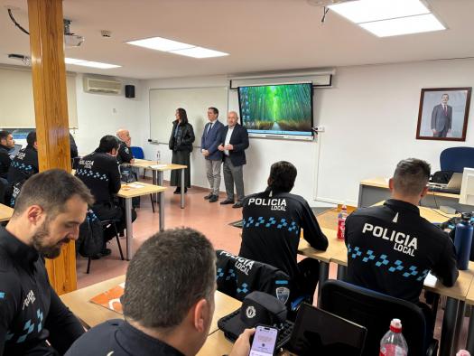 Treinta agentes de la Policía Local reciben formación para convertirse en especialistas en Policía Judicial.