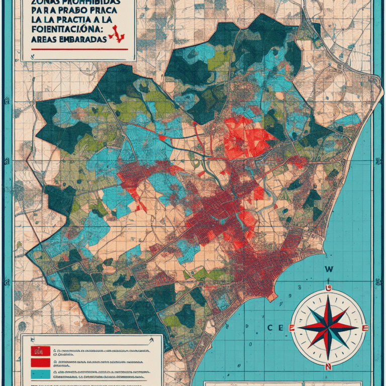 Zonas Prohibidas para la Práctica de la Orientación en Castilla-La Mancha: Áreas Embargadas