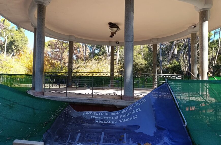 UCIN reclama al Ayuntamiento de Albacete información “inmediata” sobre la restauración del Templete del Parque Abelardo Sánchez