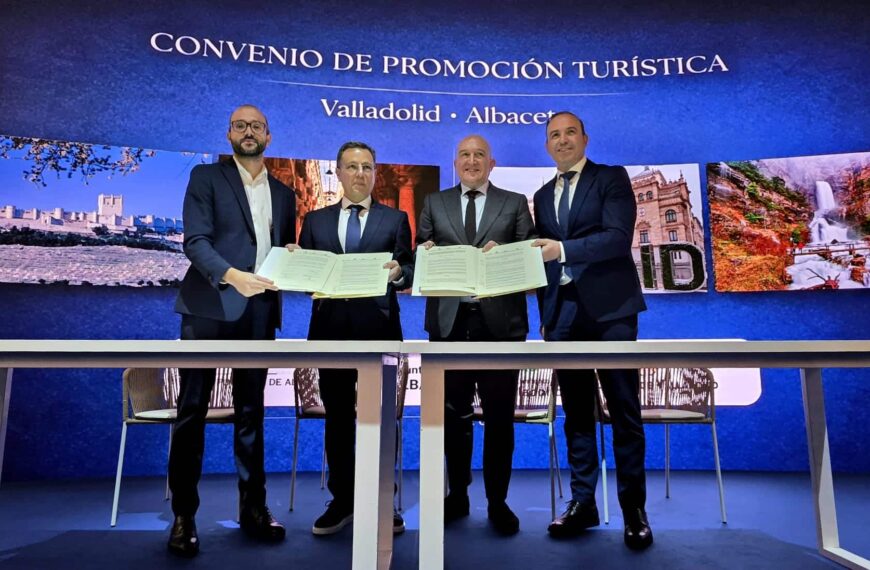 Albacete y Valladolid unen fuerzas en Fitur 2026 con un protocolo para impulsar el turismo gastronómico