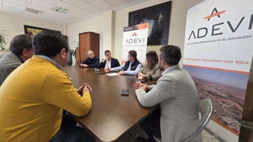 El Presidente de la Diputación y ADEVI Analizan los Retos y Oportunidades del Sector Productivo en Villarrobledo