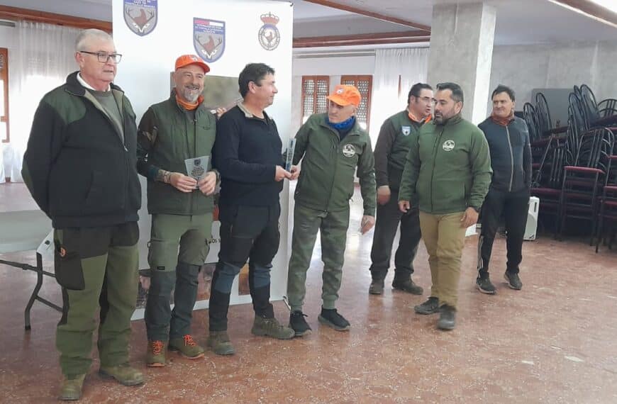 Ramos Parreño, Arenas y Herraíz se proclaman campeones provinciales de Caza Menor con Perro en Albacete