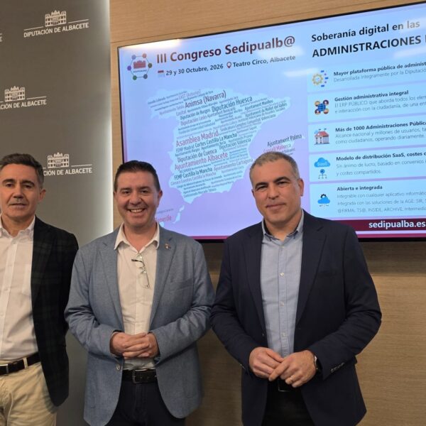 Cabañero destaca a Sedipualb@ como paradigma de innovación pública en el III Congreso de la plataforma digital de la Diputación