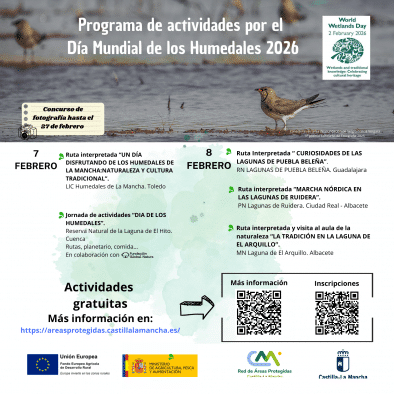 Dos rutas interpretadas en Albacete por el Día Mundial de los Humedales 2026