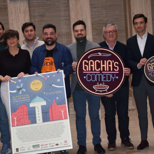 Gacha’s Comedy: La Diputación de Albacete celebra el humor local en su presentación y anuncia su recorrido por 9 localidades a partir del 26 de febrero