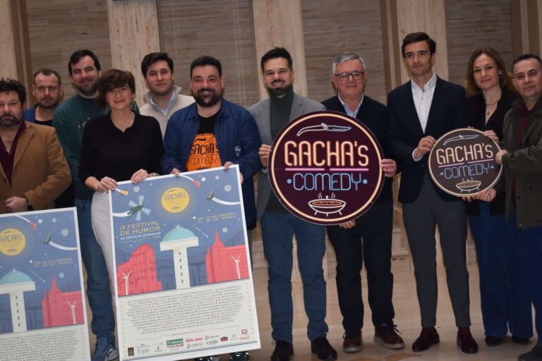 Gacha’s Comedy: La Diputación de Albacete celebra el humor local en su presentación y anuncia su recorrido por 9 localidades a partir del 26 de febrero