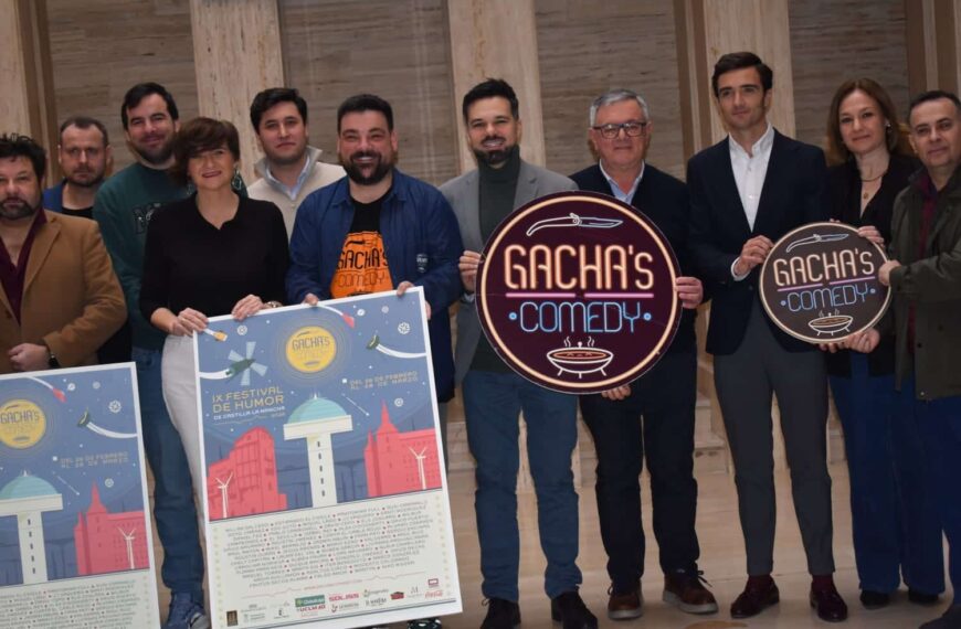 Gacha’s Comedy: La Diputación de Albacete celebra el humor local en su presentación y anuncia su recorrido por 9 localidades a partir del 26 de febrero