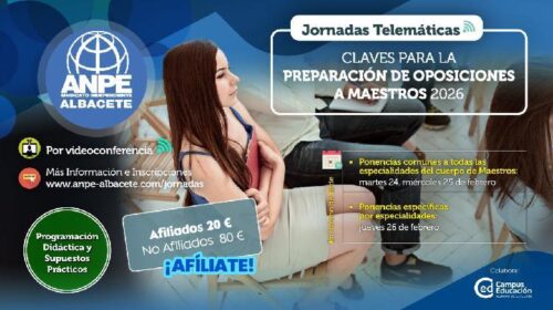 Jornadas Online: Estrategias Esenciales para Preparar Oposiciones a Maestros 2026