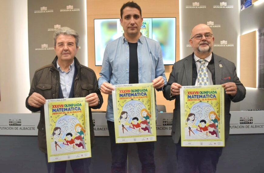 La Diputación de Albacete Patrocina la 37ª Edición de la Olimpiada Matemática Provincial