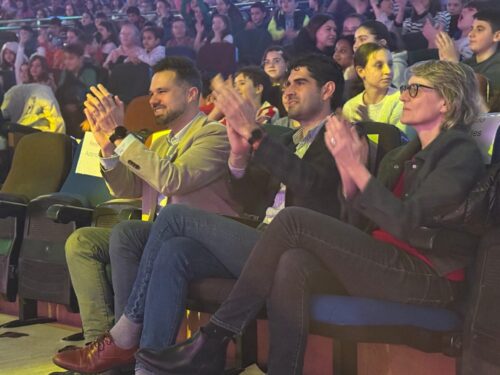 La Diputación de Albacete celebra la 27ª edición del programa ‘Toca la Banda’ en el Teatro de la Paz para el disfrute de más de 3.200 escolares provinciales