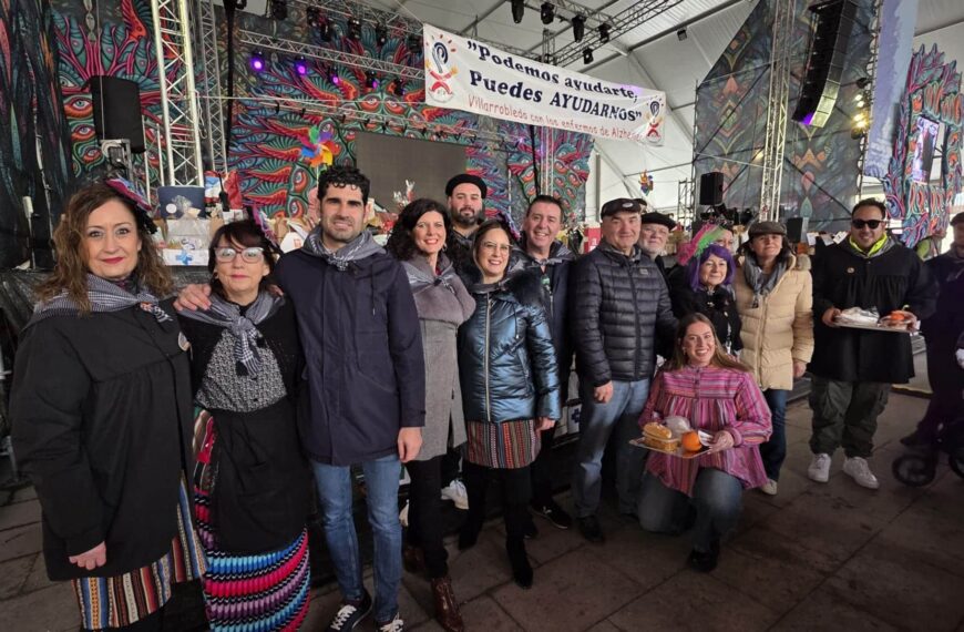 Santi Cabañero y José González se unen por una causa benéfica en la Comida Manchega Solidaria de AFA Villarrobledo