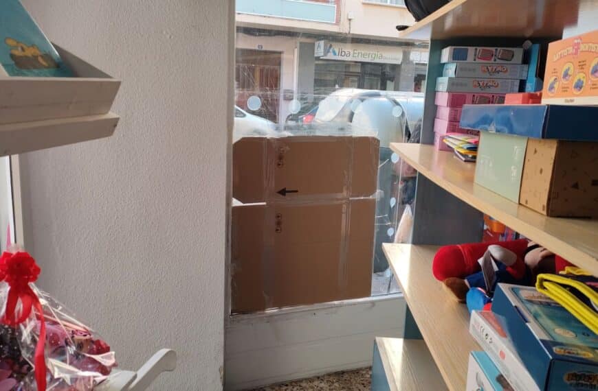 UCIN Albacete denuncia un nuevo robo en una papelería del barrio del Pilar y alerta del aumento de la inseguridad