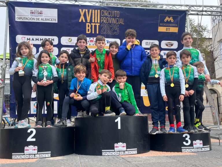 Éxito de participación en el primer BTT Escolar de Ontur con más de 150 jóvenes ciclistas