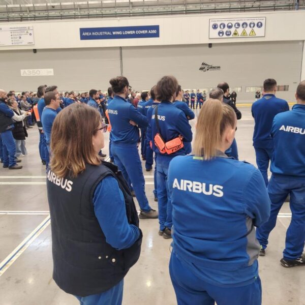 Amplio Respaldo a los Paros en Airbus Illescas y Albacete: 90% de Seguimiento en los Primeros Turnos