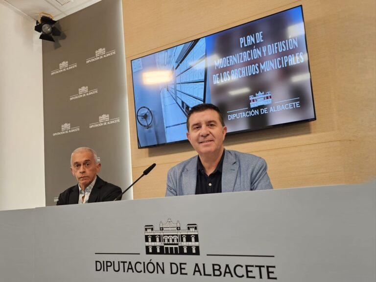 La Diputación de Albacete destina 115.000 euros para la modernización y organización de archivos municipales