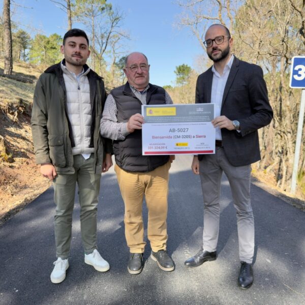 La Diputación de Albacete invierte 1,5 millones de euros en la recuperación de la red viaria de la Sierra de Alcaraz–Campo de Montiel en Bienservida