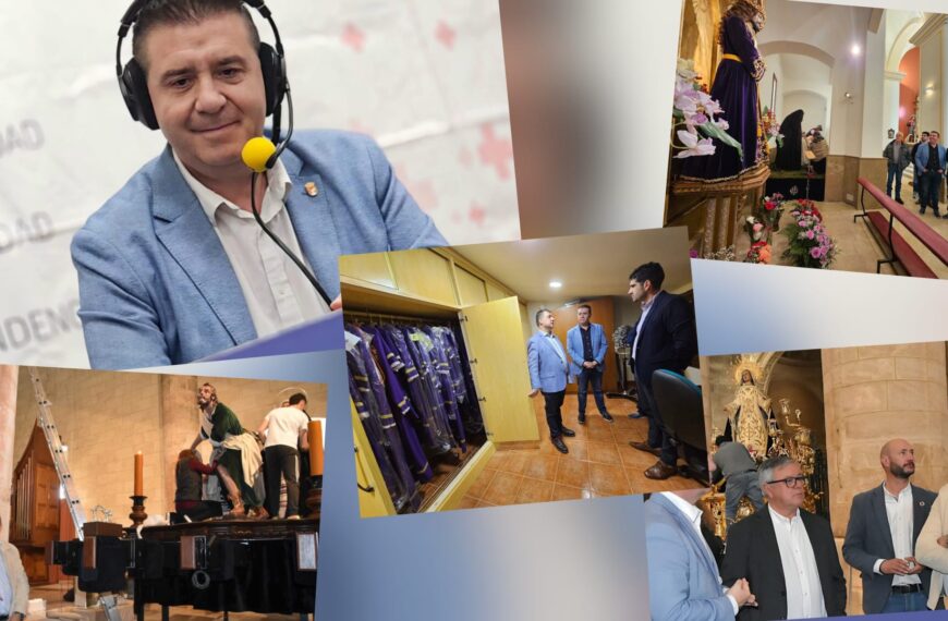 Santiago Cabañero resalta la importancia emocional, turística y económica de la Semana Santa de Hellín: Un evento donde ‘Nadie se siente extraño’