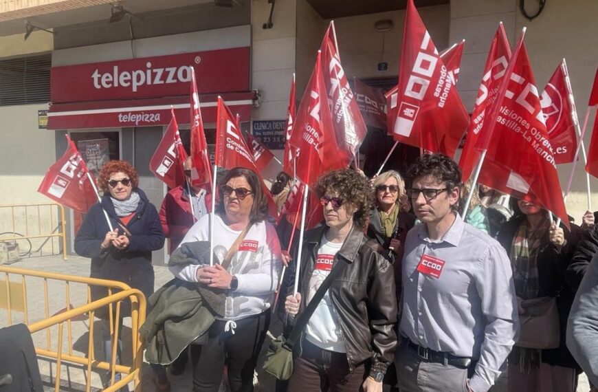 Trabajadores de Telepizza Reactivan Huelga por Impagos de Nóminas y Retrasos del SMI