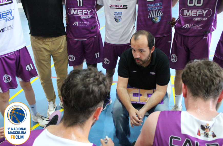 Álvaro Zapata de Imefy Zona 5 Toledo: Entrenador del Mes de Marzo en la 1ª Nacional Masculina de Castilla-La Mancha