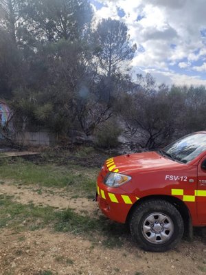 Controlado el incendio forestal declarado en El Terminillo de Cuenca