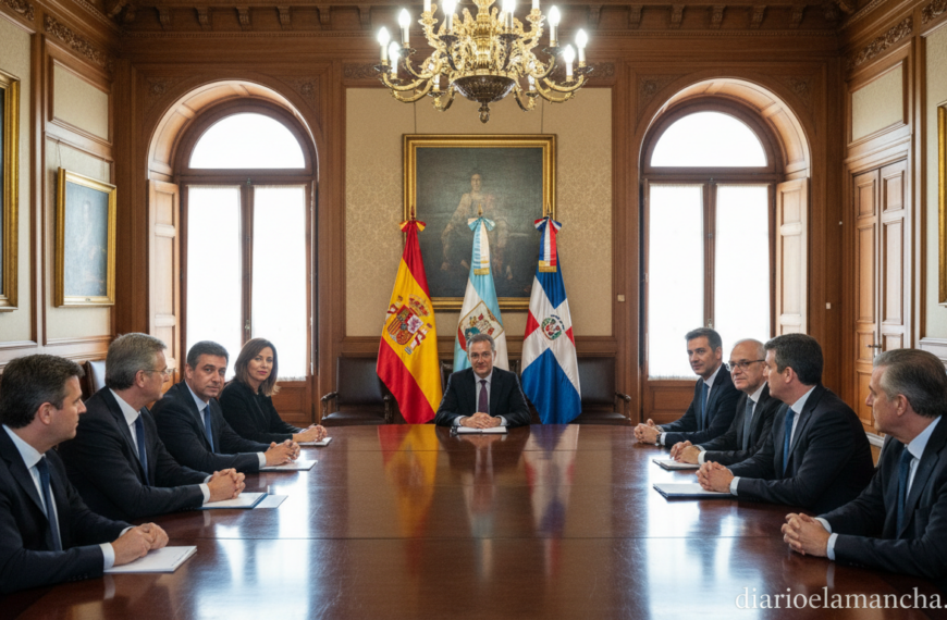 La Diputación de Albacete recibe a diputados dominicanos que se forman en la UCLM