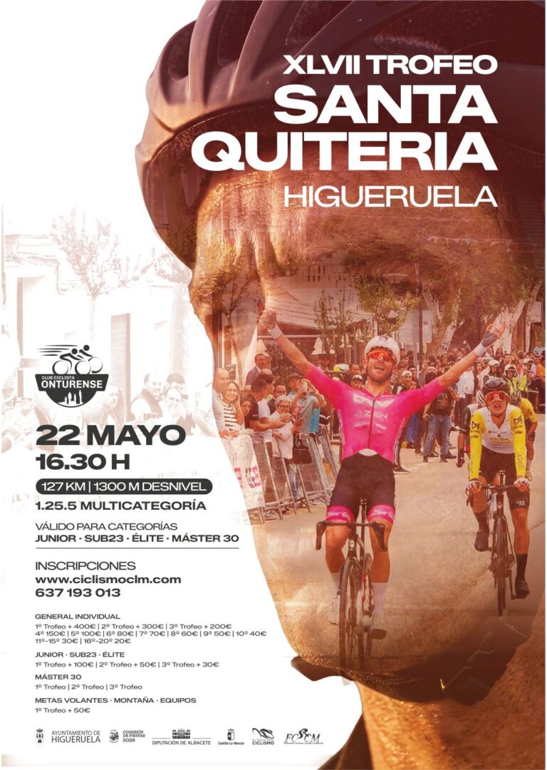 El XLVII Trofeo de Santa Quiteria llega a Higueruela convertido en multicategoría y con un recorrido más corto