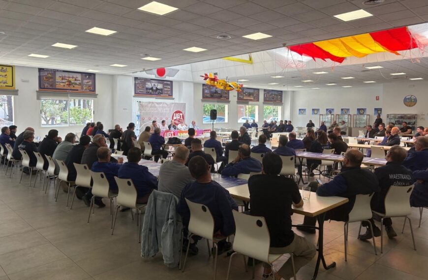 UGT Actualiza a los Trabajadores de la Maestranza Aérea de Albacete sobre las Negociaciones del V Convenio de Personal Laboral de AGE